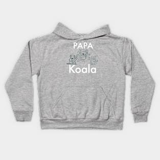 Papa Koala Kids Hoodie